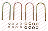 Axle U-Bolt Kit 1946-71 Jeep CJ - image 1