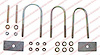 Axle U-Bolt Kit 1987-95 Jeep Wrangler YJ - image 1
