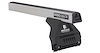 JA0564 Heavy-Duty RL110 Silver 2-Bar Roof Rack, 1985-1991 Mitsubishi Diamante - image 1