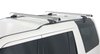 JA0747 Heavy-Duty RLTP Trackmount Silver 2-Bar Roof Rack, 2005-2016 Land Rover LR3 & LR4 - image 3