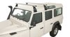 JA0873 Heavy-Duty RL210 Silver 2-Bar Roof Rack, 1993-1994 Land Rover Defender - image 4