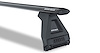 JA3268 Vortex RL150 Black 2-Bar Roof Rack, 1992-2014 Ford E-Series - image 1