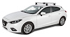 JA6345 Vortex 2500 Black 2-Bar FMP Roof Rack, 2006-2014 Subaru Tribeca - image 1