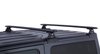 JA6382 Vortex RLT600 Black 2-Bar Rhino-Rack Backbone Roof Rack, 2007-2010 Jeep Wrangler - image 2
