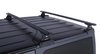 JA6382 Vortex RLT600 Black 2-Bar Rhino-Rack Backbone Roof Rack, 2007-2010 Jeep Wrangler - image 3