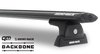 JA6386 Vortex RLT600 Black 2-Bar Rhino-Rack Backbone Roof Rack, 2007-2018 Jeep Wrangler - image 4
