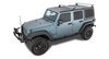 JA6387 Heavy-Duty RLT600 Silver 2-Bar Rhino-Rack Backbone Roof Rack, 2007-2018 Jeep Wrangler - image 2