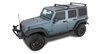 JA6388 Heavy-Duty RLT600 Black 2-Bar Rhino-Rack Backbone Roof Rack, 2007-2018 Jeep Wrangler - image 2