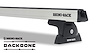 JA6391 Heavy-Duty RLT600 Silver 3 Bar Rhino-Rack Backbone Roof Rack, 2007-2018 Jeep Wrangler - image 1
