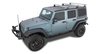 JA6391 Heavy-Duty RLT600 Silver 3 Bar Rhino-Rack Backbone Roof Rack, 2007-2018 Jeep Wrangler - image 2