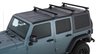 JA6392 Heavy-Duty RLT600 Black 3 Bar Rhino-Rack Backbone Roof Rack, 2007-2018 Jeep Wrangler - image 4