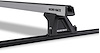 JA8731 Heavy-Duty RLTF Trackmount Silver 2-Bar Roof Rack, 1991-1997 Toyota Previa - image 1