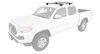 JA8955 Vortex RLT600 Trackmount Black 2-Bar Roof Rack, 2005-2015 Toyota Tacoma - image 3