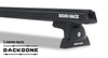JB0885 Heavy-Duty RLT600 Black 3 Bar Rhino-Rack Backbone Roof Rack, Select Jeep Wrangler - image 3