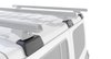 JB0887 Heavy-Duty RLT600 Silver 3 Bar Rhino-Rack Backbone Roof Rack, Select Jeep Wrangler - image 2