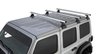 JB0887 Heavy-Duty RLT600 Silver 3 Bar Rhino-Rack Backbone Roof Rack, Select Jeep Wrangler - image 4