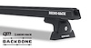 JC-00297 Heavy-Duty Black 2-Bar Rhino-Rack Backbone Roof Rack with RCL Legs, Select Jeep Gladiator - image 1