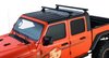 JC-00299 Heavy-Duty Black 2-Bar Rhino-Rack Backbone Roof Rack with RLT600 Legs, Select Jeep Gladiator - image 3