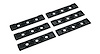 QMFK05 QuickMount Fit Kit, 2007-2022 Jeep Wrangler, Incl. 6 Rubber Bases, For Use w/RLT600 Leg