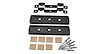 QMFK08 QuickMount Ditch Bracket, 2015-2022 Chevrolet Colorado, Incl. 6 Patches, 6 Rivets, 2 Brackets, 2 Low Gasket Skirts, For U