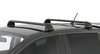 RV0321B Vortex ROC25 Flush 2 Bar Roof Rack, 2019-2022 Ford Ranger, 11- FORD RANGER PX D/CAB, Black - image 3