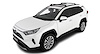 RVP81 Vortex RVP Roof Rack, 2019-2022 Toyota RAV4, 2 Bars, Front 974 mm, Rear 904 mm, Black, Fit Models Toyota Rav4 XA50 - image 1