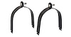 SPC4 Vortex Pipe Clamps, Galvanized Steel, 4 pc., 4 in. - image 1