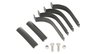 SPC4 Vortex Pipe Clamps, Galvanized Steel, 4 pc., 4 in. - image 2