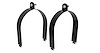 SPC6 Vortex Pipe Clamps, Galvanized Steel, 4 pc., 6 in. - image 1