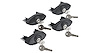 VA-LEC4 Vortex Locking End Cap, 4 Set - image 1