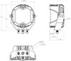 LP4 Pro LED Auxiliary Light Pod Pair [Universal] - image 2