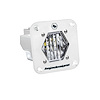 S1 White Flush Mount Auxiliary Light Pod [Universal] - image 1