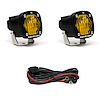 S1 Black LED Auxiliary Light Pod Pair [Universal] - image 1