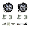 Squadron-R SAE Fog Pocket Light Kit for 2020-2022 Jeep Gladiator; 2018-2022 Jeep Wrangler JL w/ OE Sahara Bumper - image 1