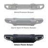 Squadron-R SAE Fog Pocket Light Kit for 2020-2022 Jeep Gladiator; 2018-2022 Jeep Wrangler JL w/ OE Sahara Bumper - image 2