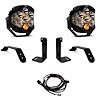 LP6 Pro Bumper Light Kit for 2020-2022 Jeep Gladiator; 2018-2022 Jeep Wrangler JL w/ OE Plastic Bumper - image 1