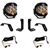 LP6 Pro Bumper Light Kit for 2020-2022 Jeep Gladiator; 2018-2022 Jeep Wrangler JL w/ OE Plastic Bumper - image 1