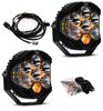 LP6 Pro Bumper Light Kit for 2020-2022 Jeep Gladiator; 2018-2022 Jeep Wrangler JL w/ OE Steel Bumper - image 2