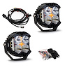 LP4 Pro Bumper Light Kit for 2020-2022 Jeep Gladiator; 2018-2022 Jeep Wrangler JL w/ OE Steel Bumper - image 1