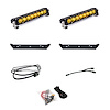 S8 10 in. Dual Behind Grille Light Bar Kit for 2021-2022 Ford F-150 Raptor - image 1