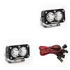 S2 Pro Black LED Auxiliary Light Pod Pair [Universal] - image 1
