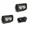 S2 Pro Black LED Auxiliary Light Pod Pair [Universal] - image 2