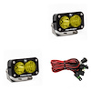 S2 Pro Black LED Auxiliary Light Pod Pair [Universal] - image 1