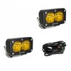 S2 Pro Black LED Auxiliary Light Pod Pair [Universal] - image 2