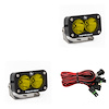 S2 Pro Black LED Auxiliary Light Pod Pair [Universal] - image 1