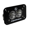 S2 Sport Black Flush Mount LED Auxiliary Light Pod [Universal]