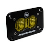 S2 Sport Black Flush Mount LED Auxiliary Light Pod [Universal]