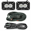 S2 Sport Black Flush Mount LED Light Pod Reverse Kit [Universal]