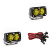 S2 Sport Black LED Auxiliary Light Pod Pair [Universal] - image 1