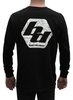 Men's Long Sleeve Shirt [Medium, Black] - image 2